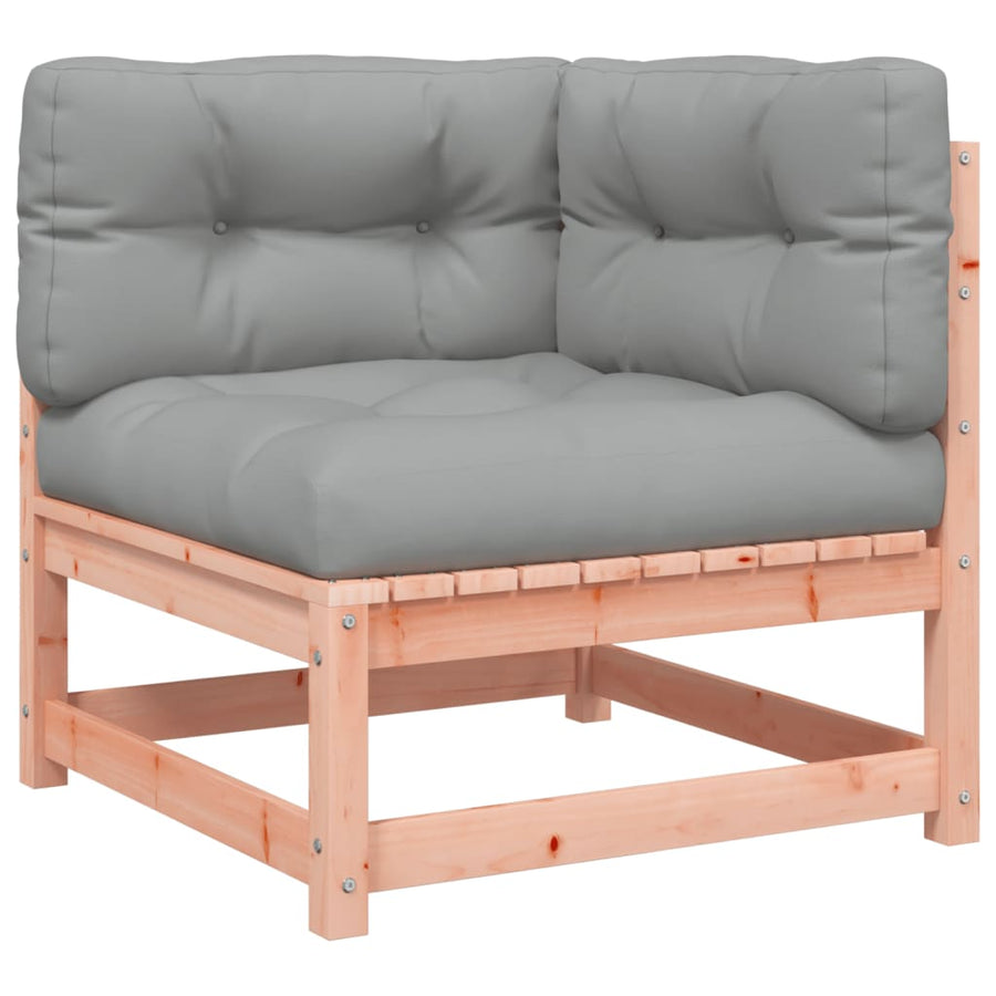 8-delige Loungeset met kussens massief douglas vurenhout