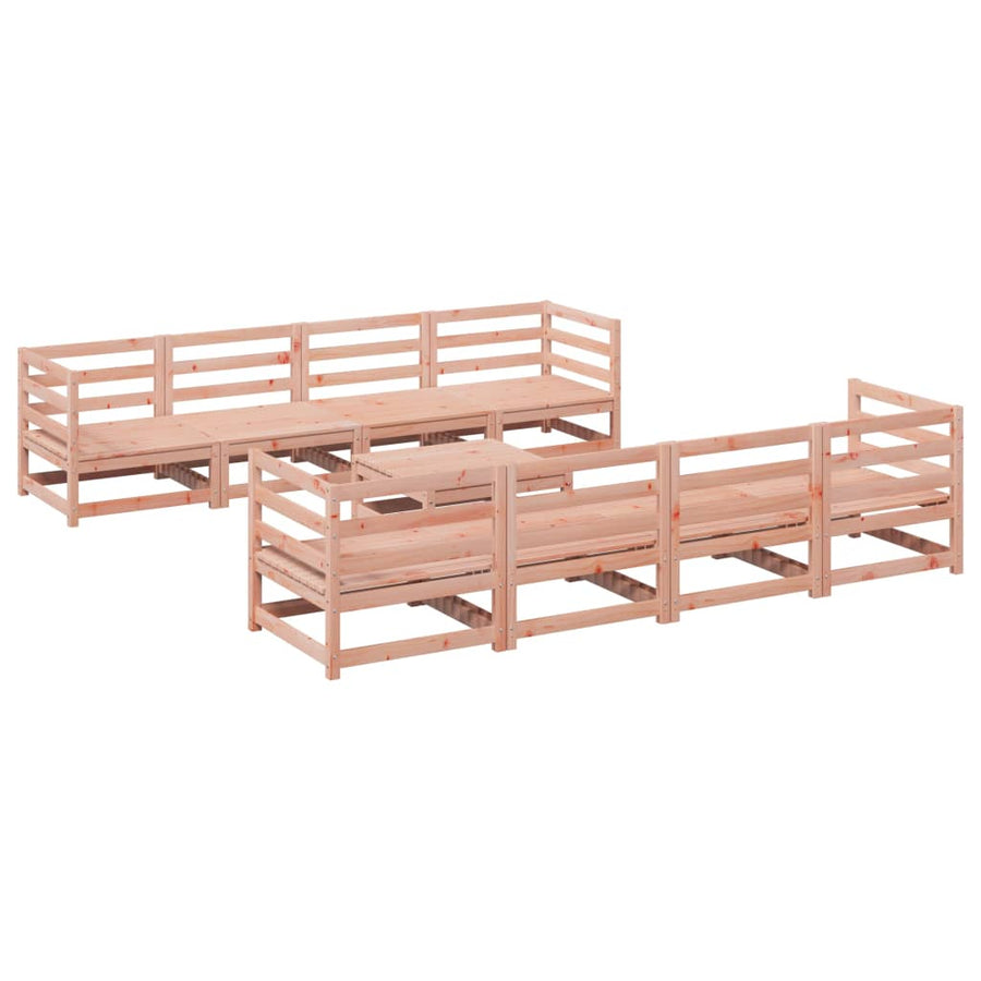 9-delige Loungeset massief douglas vurenhout