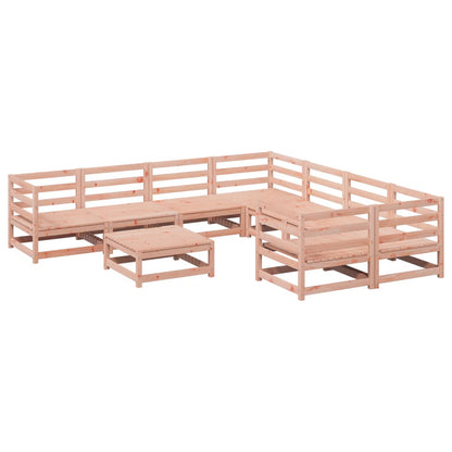 9-delige Loungeset massief douglas vurenhout
