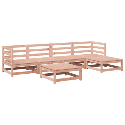6-delige Loungeset massief douglas vurenhout