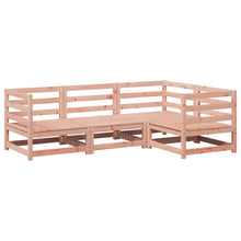 4-delige Loungeset massief douglas vurenhout