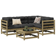 5-Piece Treated Pine Lounge Set