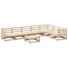 8-delige Loungeset massief grenenhout