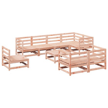 9-delige Loungeset massief douglas vurenhout