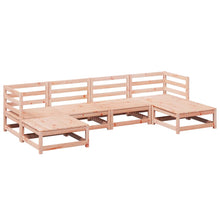 6-delige Loungeset massief douglas vurenhout