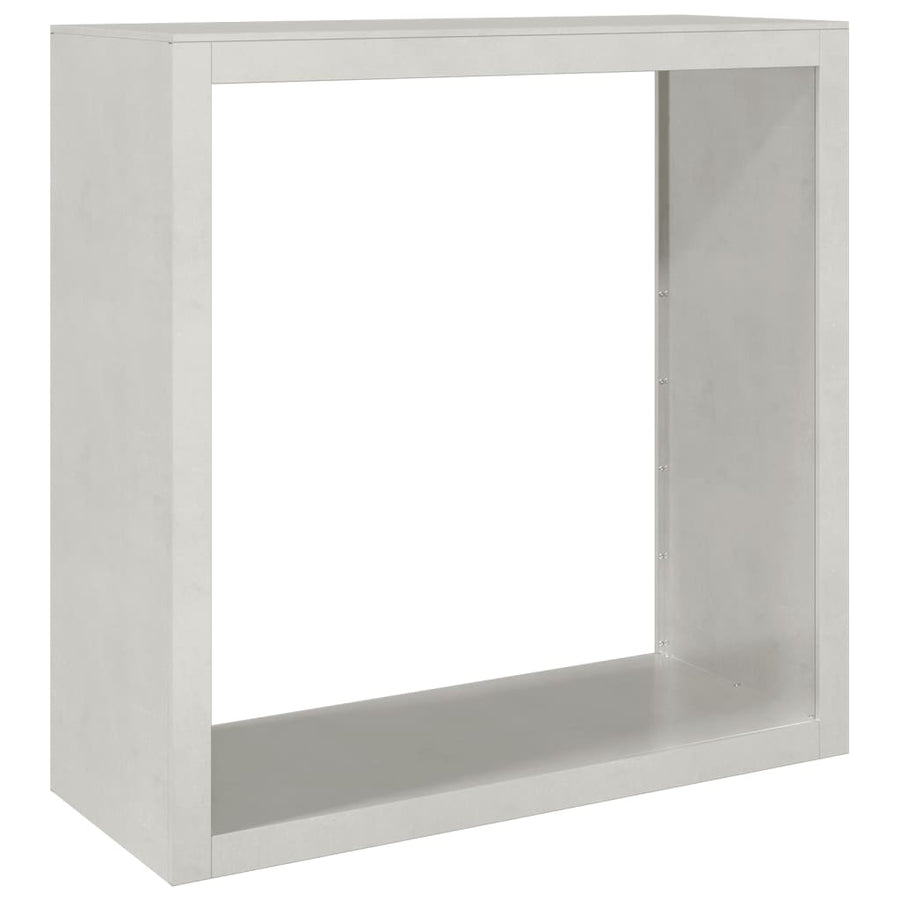 Haardhoutrek Roestvrij Staal 100 x 40 x 100 cm