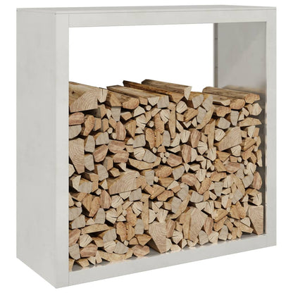 Haardhoutrek Roestvrij Staal 100 x 40 x 100 cm