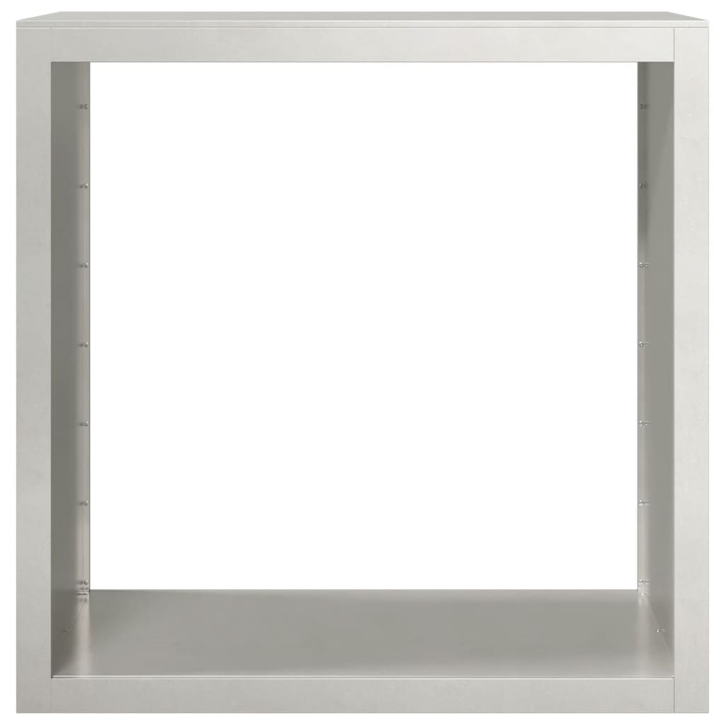 Haardhoutrek Roestvrij Staal 100 x 40 x 100 cm