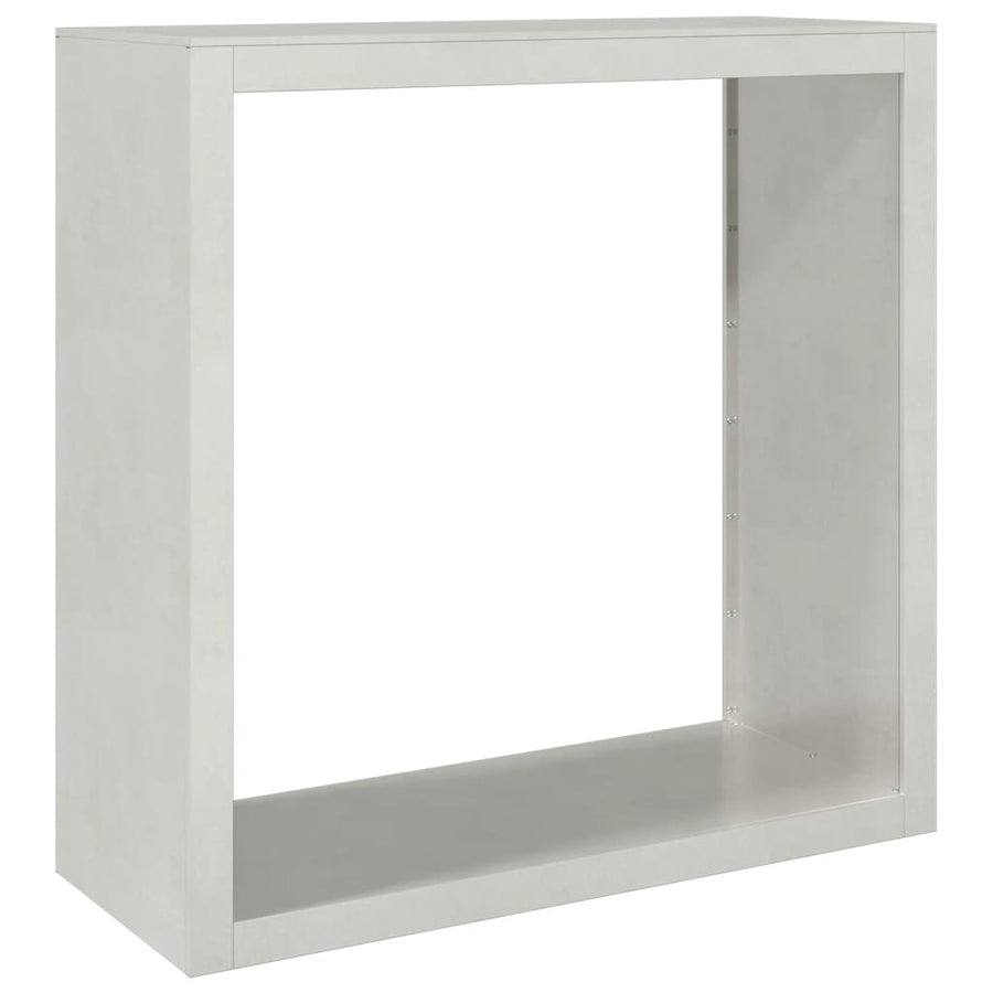 Haardhoutrek Roestvrij Staal 100 x 40 x 100 cm