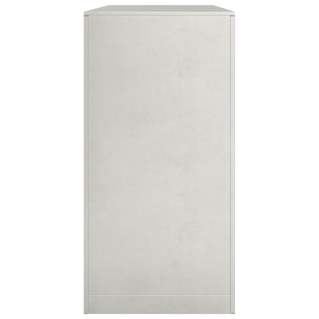 Haardhoutrek 100x40x80 cm roestvrij staal