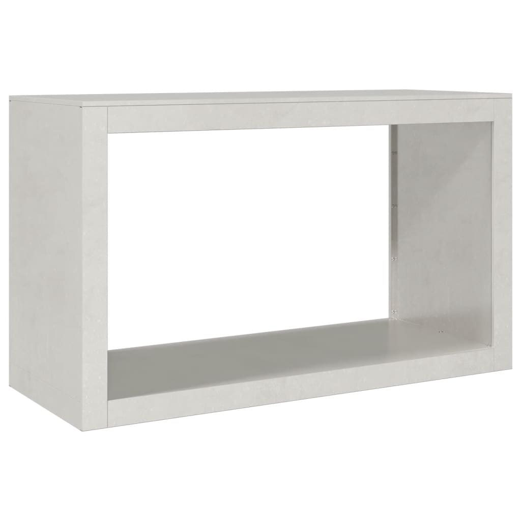 Haardhoutrek 100x40x60 cm roestvrij staal
