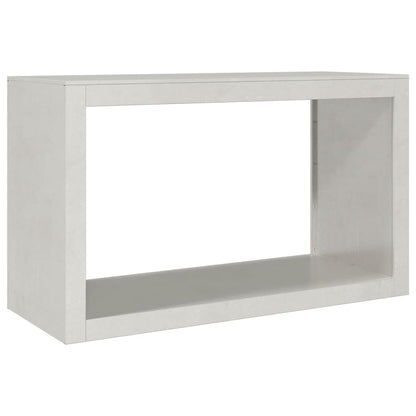 Haardhoutrek 100x40x60 cm roestvrij staal