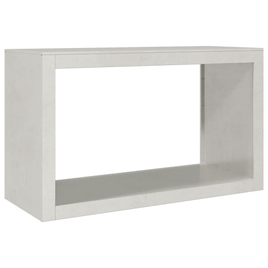 Haardhoutrek 100x40x60 cm roestvrij staal