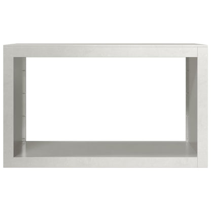 Haardhoutrek 100x40x60 cm roestvrij staal