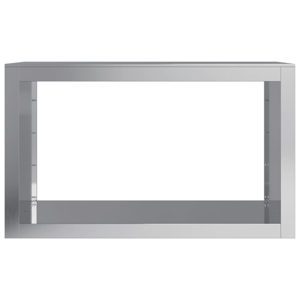 Haardhoutrek 100x40x60 cm gegalvaniseerd staal