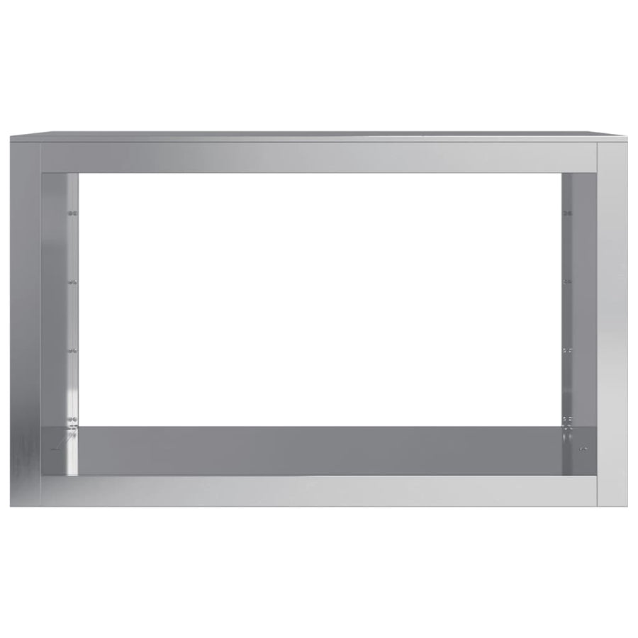 Haardhoutrek 100x40x60 cm gegalvaniseerd staal