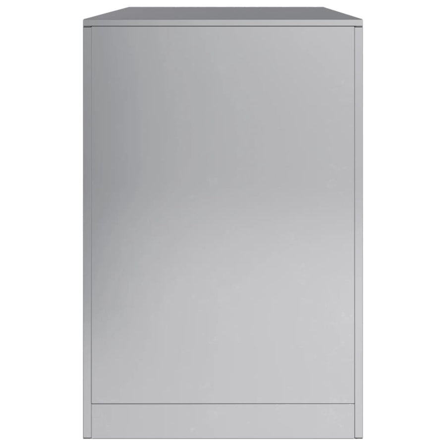 Haardhoutrek 100x40x60 cm gegalvaniseerd staal