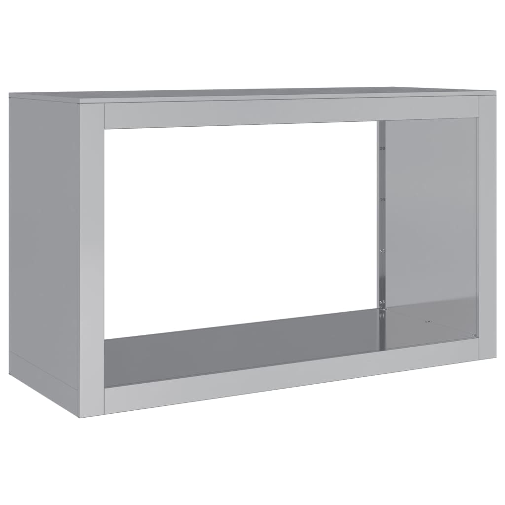 Haardhoutrek 100x40x60 cm gegalvaniseerd staal