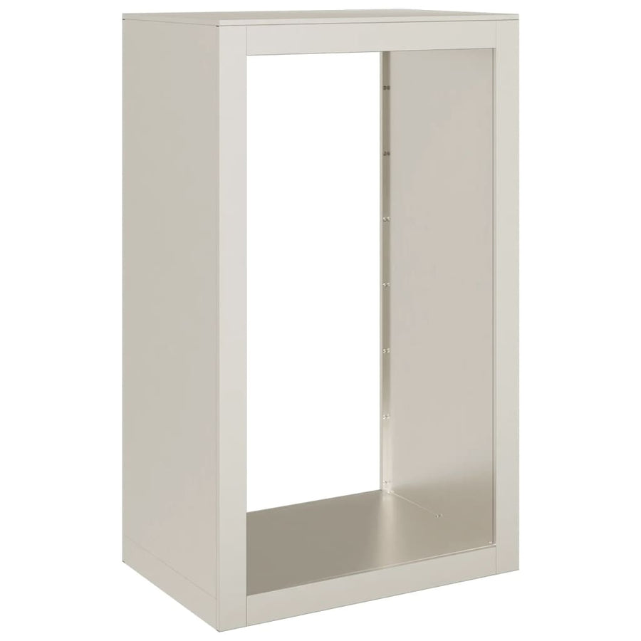 Haardhoutrek 60x40x100 cm cortenstaal