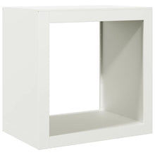 Haardhoutrek 60x40x60 cm staal wit