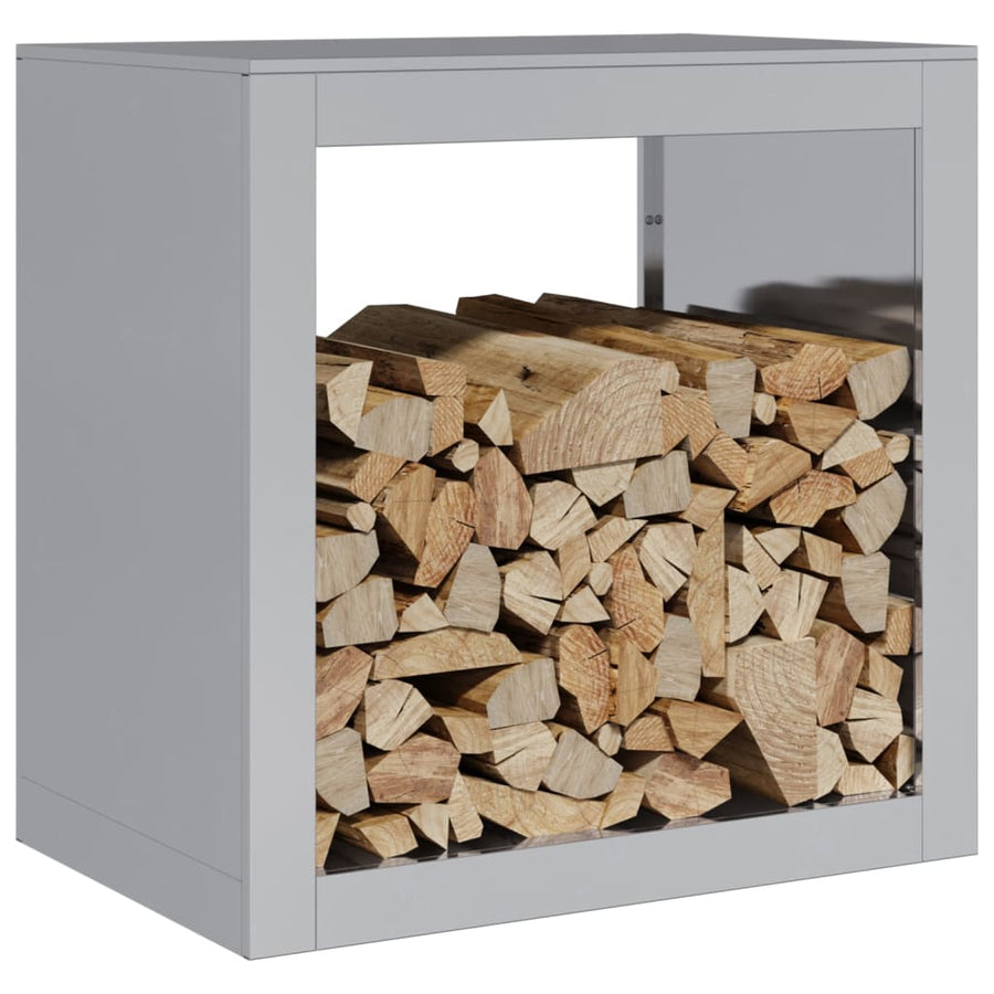 Haardhoutrek 60x40x60 cm gegalvaniseerd staal