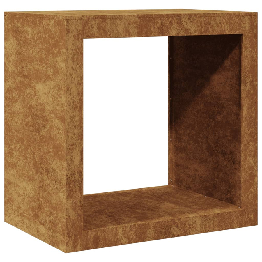 Haardhoutrek 60x40x60 cm cortenstaal