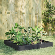 Plantenbak verhoogd 100x100x26 cm staal antraciet