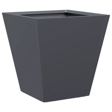 Plantenbak 30x30x30 cm staal antracietkleurig