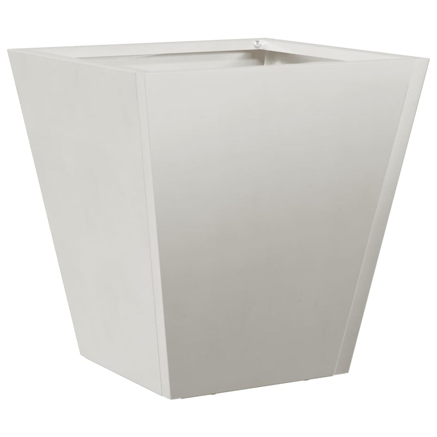 Plantenbakken 2 st 30x30x30 cm roestvrij staal