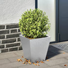 Planter 30x30x30 cm galvanized steel