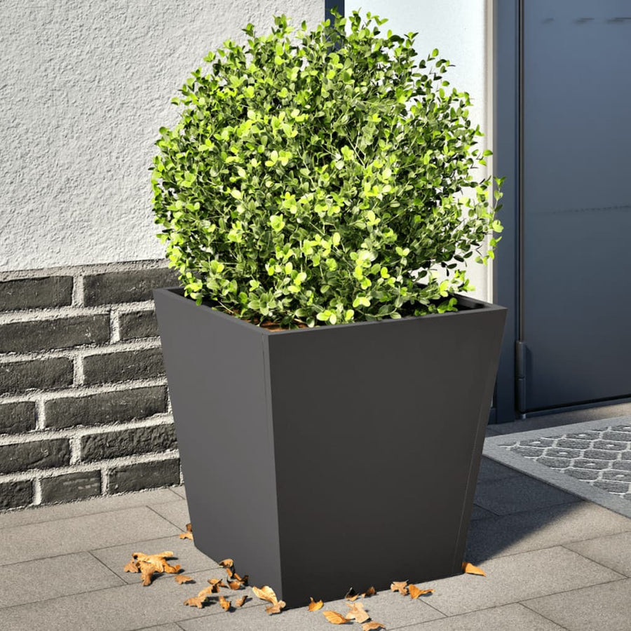 Plantenbakken Staal Zwart 2