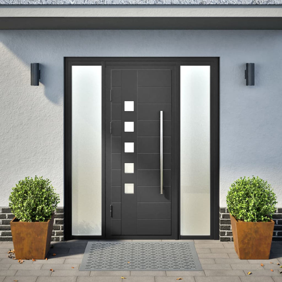 Plantenbakken 2 st 40x40x40 cm cortenstaal