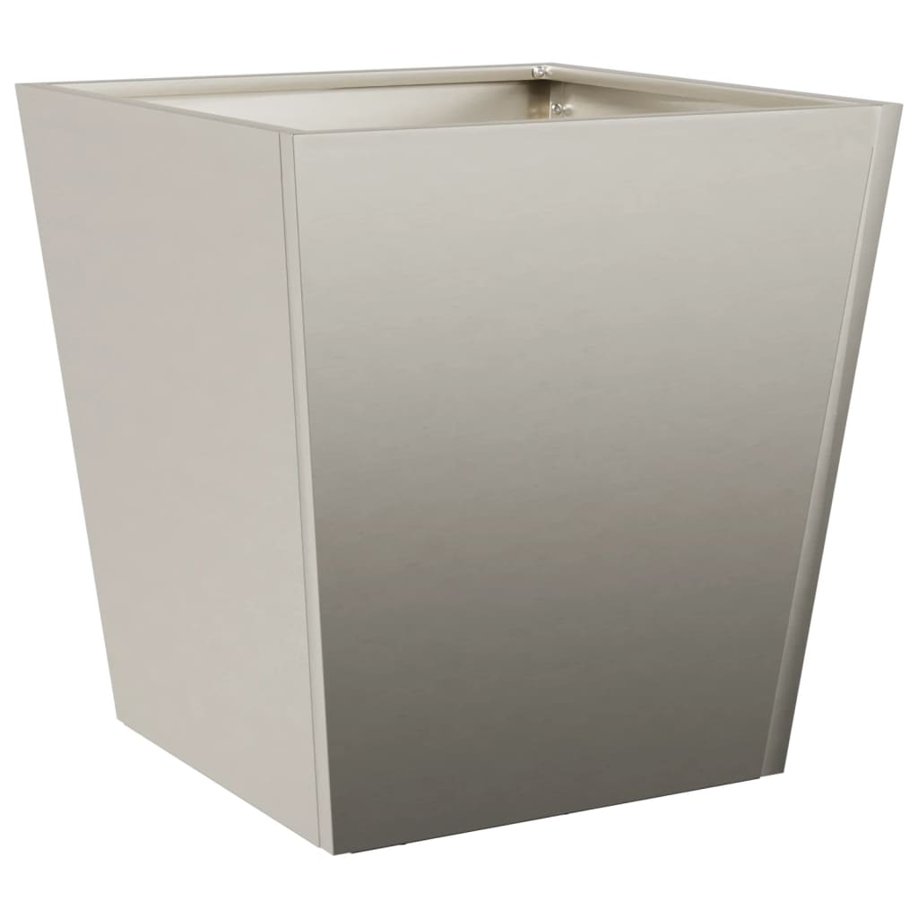 Plantenbakken 2 st 40x40x40 cm cortenstaal