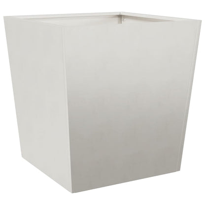 Plantenbakken 2 st 50x50x50 cm roestvrij staal