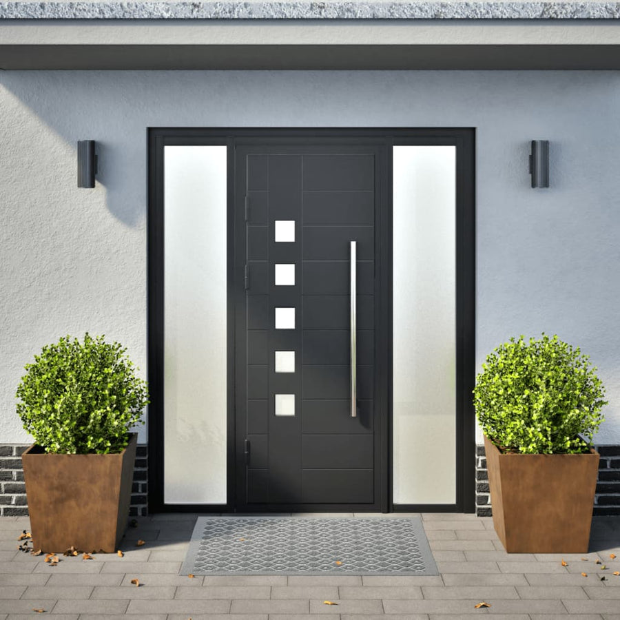Plantenbakken 2 st 50x50x50 cm cortenstaal