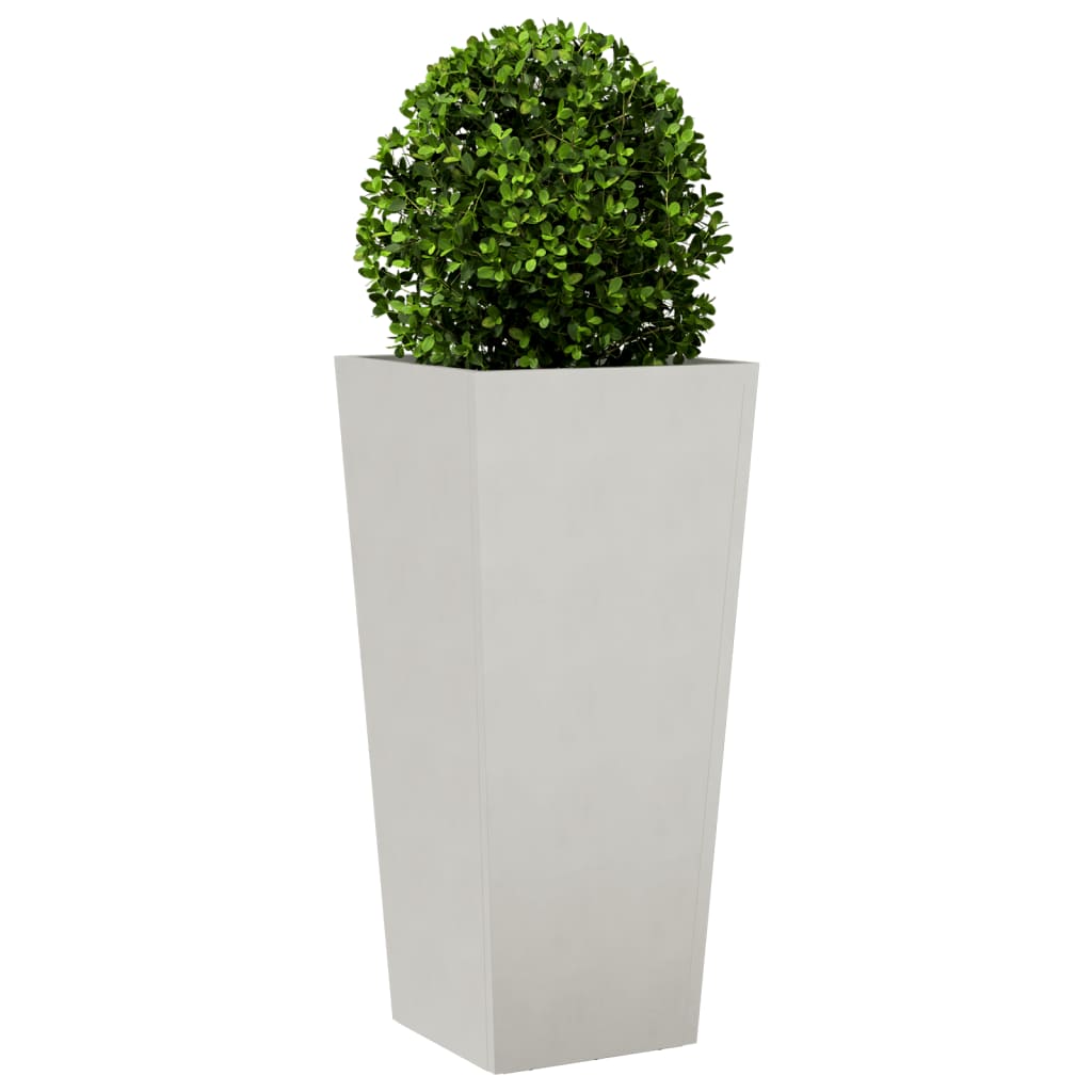 Plantenbak 35x35x75 cm roestvrij staal