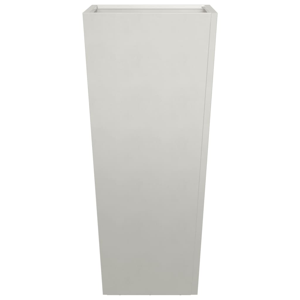 Plantenbak 35x35x75 cm roestvrij staal