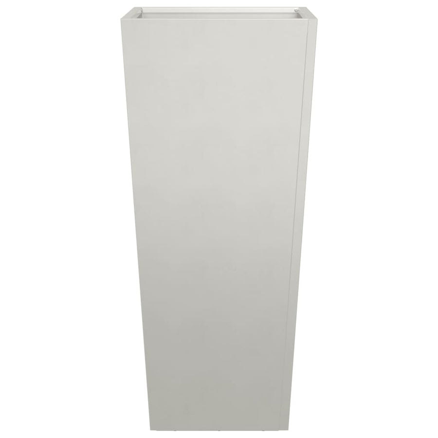 Plantenbak 35x35x75 cm roestvrij staal