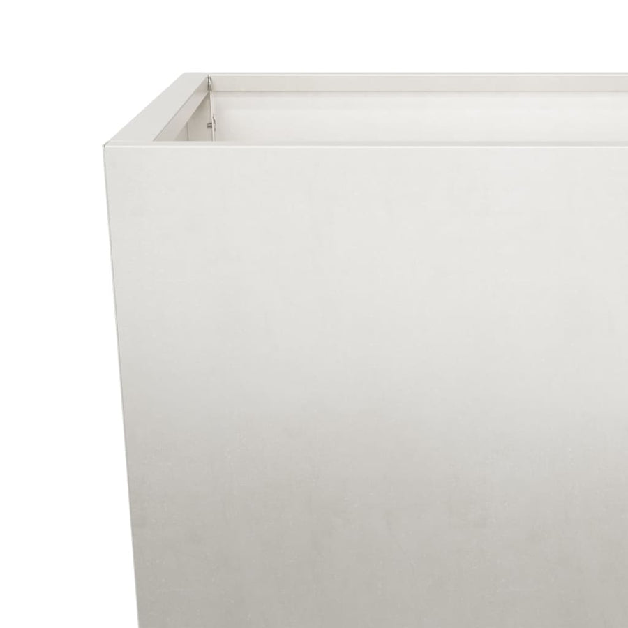 Plantenbak 35x35x75 cm roestvrij staal
