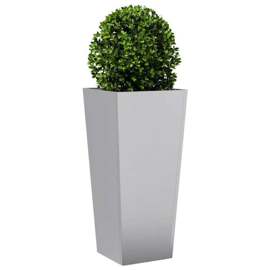 Plantenbak 35x35x75 cm gegalvaniseerd staal