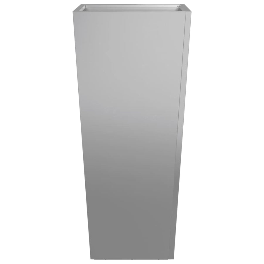 Plantenbak 35x35x75 cm gegalvaniseerd staal