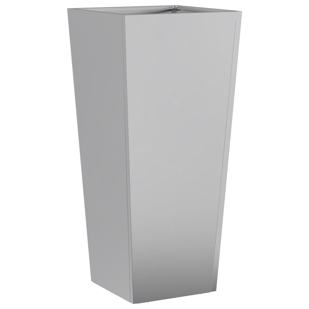 Plantenbak 35x35x75 cm gegalvaniseerd staal
