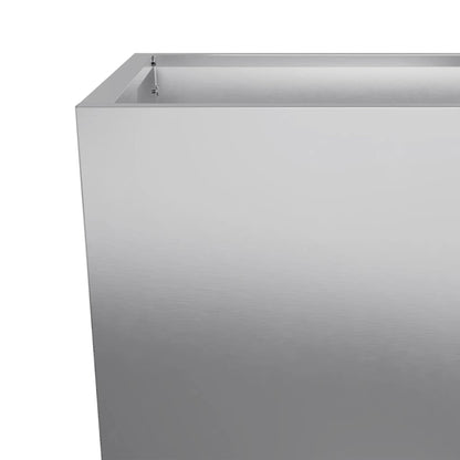 Plantenbak 35x35x75 cm gegalvaniseerd staal