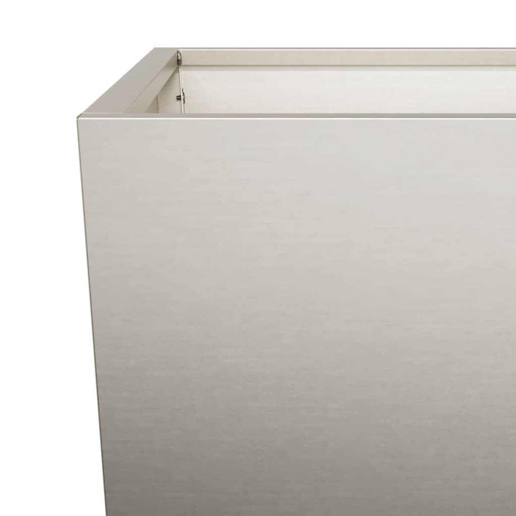 Plantenbak 35x35x75 cm cortenstaal
