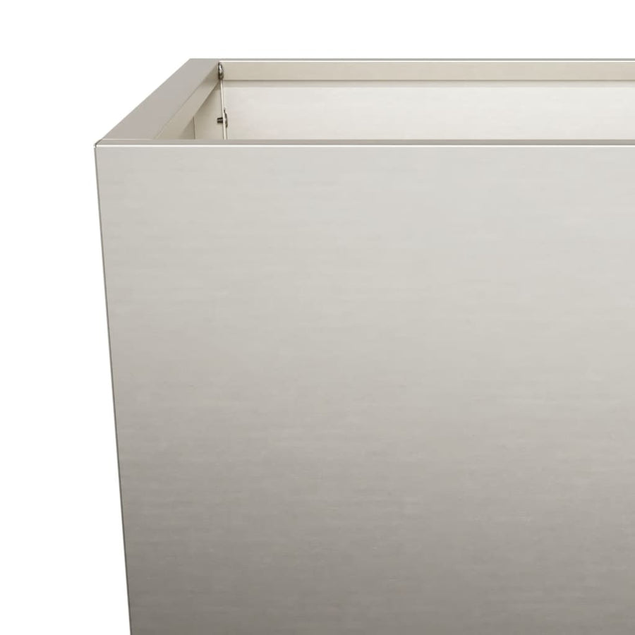 Plantenbak 35x35x75 cm cortenstaal