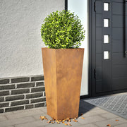 Plantenbak cortenstaal 35x35x75 cm