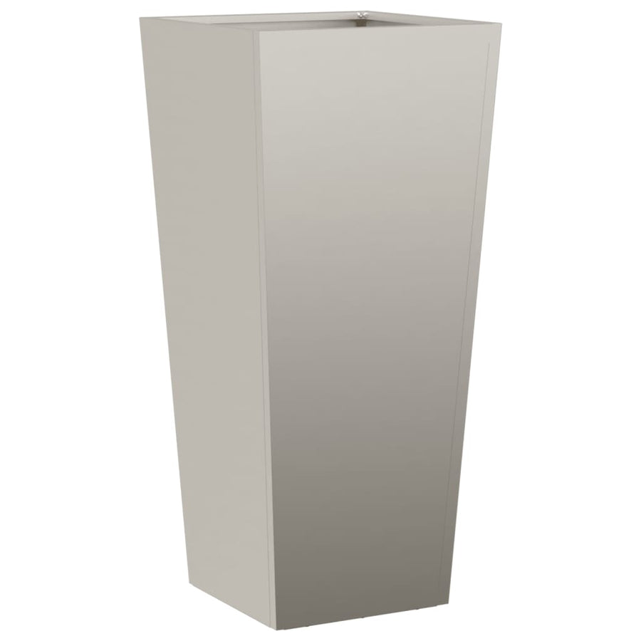 Plantenbakken 2 st 35x35x75 cm cortenstaal