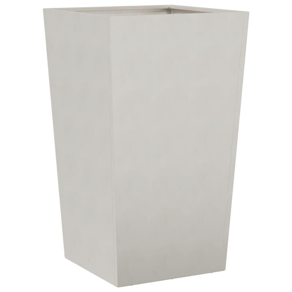 Plantenbak 45x45x75 cm roestvrij staal