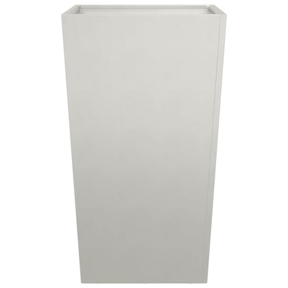 Plantenbak 45x45x75 cm roestvrij staal