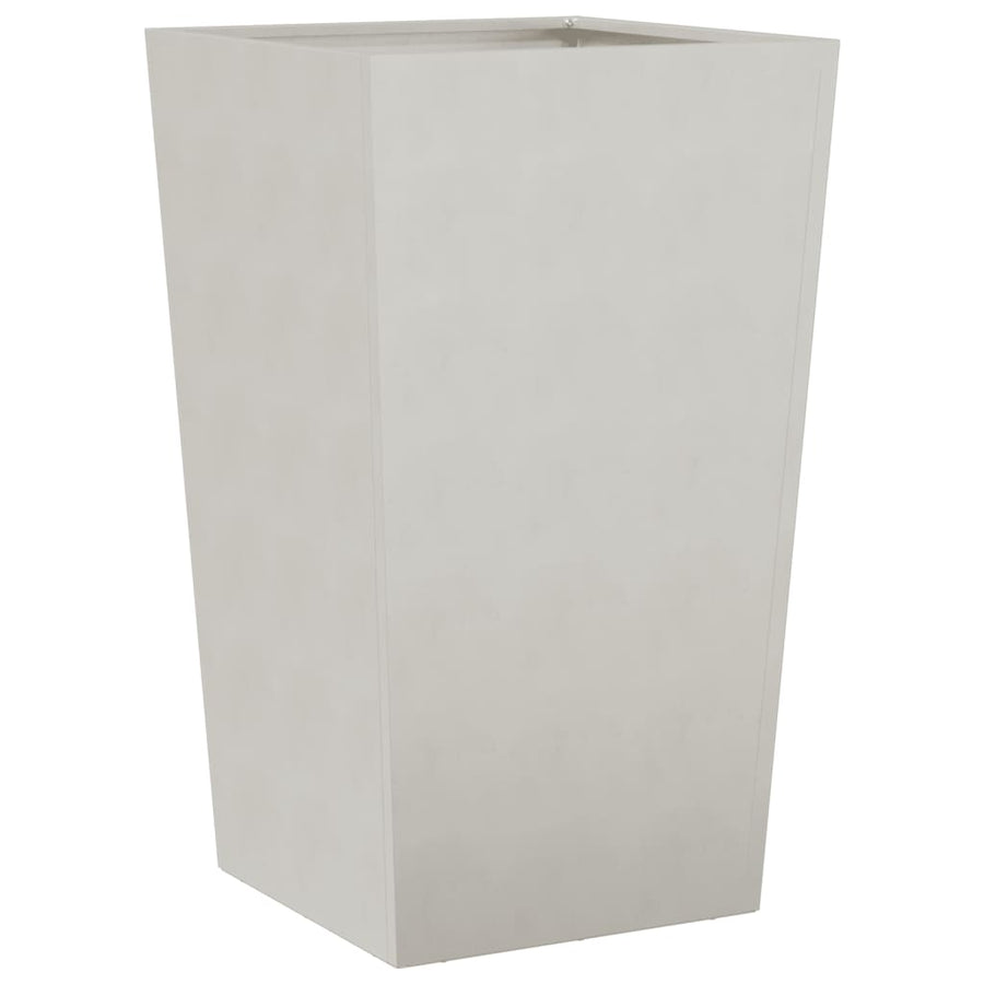 Plantenbakken 2 st 45x45x75 cm roestvrij staal
